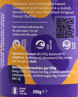 Nutshed Cinnamon & Raisin Peanut Butter