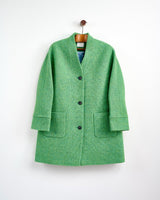Mist Oak Donegal Wool Coat