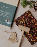 Bean and Goose Winter Nights Dark Chocolate Seasonal Sharing Slab