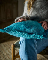 Ocean Mohair Cushion