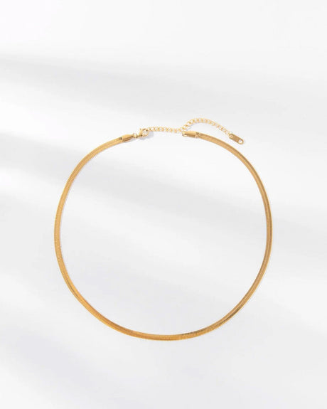 Gold-Herringbone-Necklace