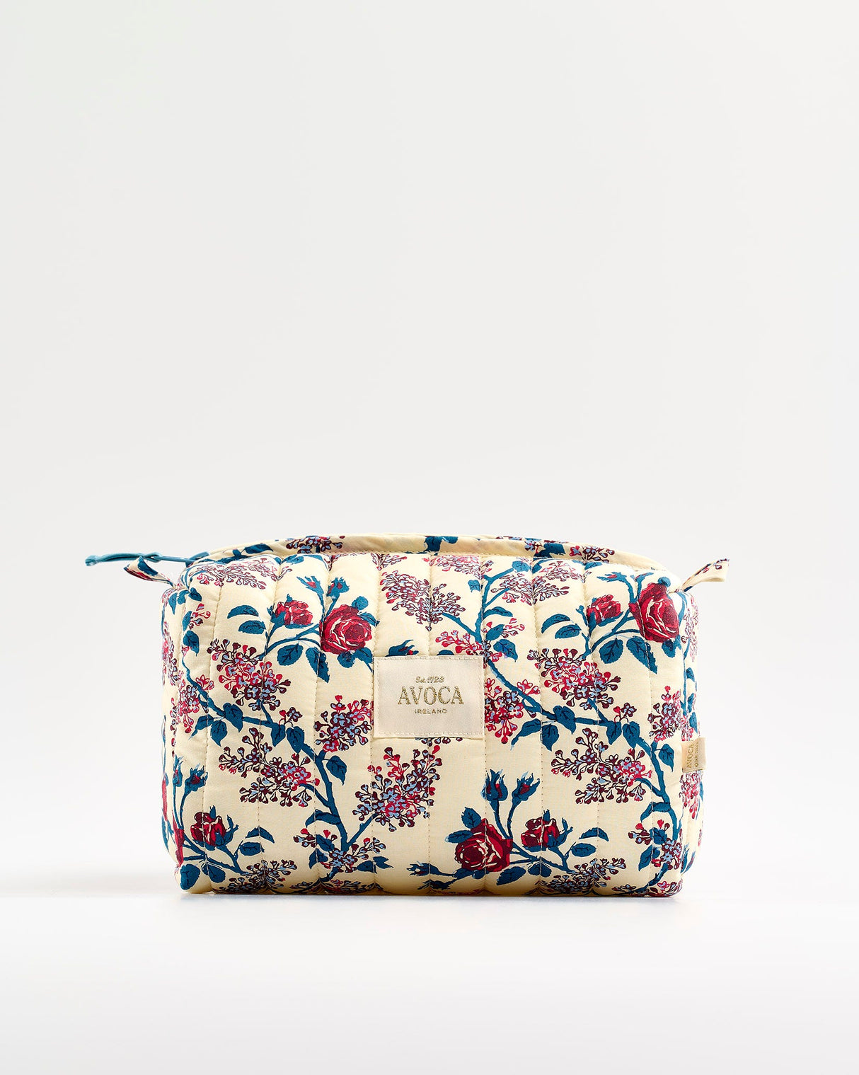 Orange-Rose-Quilted-Cosmetic-Bag
