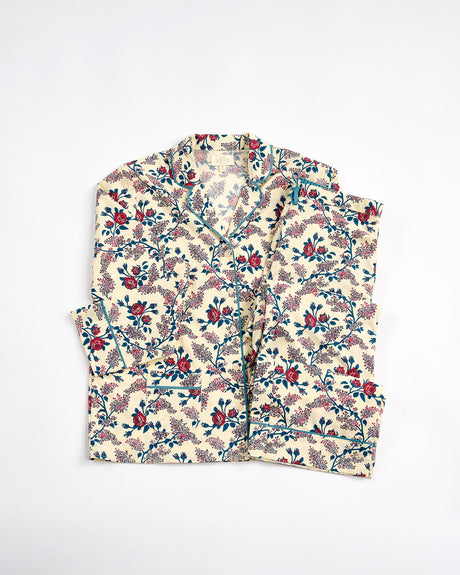 Orange-Rose-Cotton-Pyjama-Set