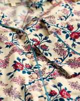 Orange Rose Cotton Pyjama Set