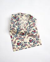 Orange Rose Cotton Pyjama Set