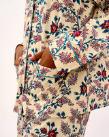 Orange Rose Cotton Pyjama Set