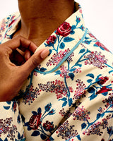 Orange Rose Cotton Pyjama Set