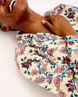 Orange Rose Cotton Pyjama Set