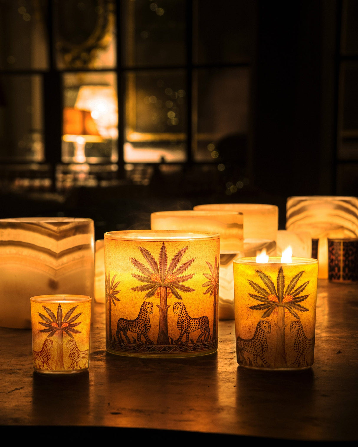 Zagara Decorated Candle