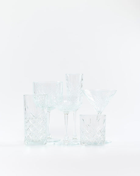 Timeless Vintage Long Drink Glass
