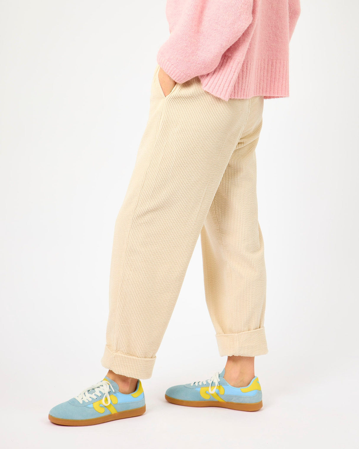 Vintage Ecru Padow Pants