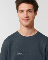 Poolbeg Chimneys/Pigeon House Organic Cotton Blend Sweatshirt