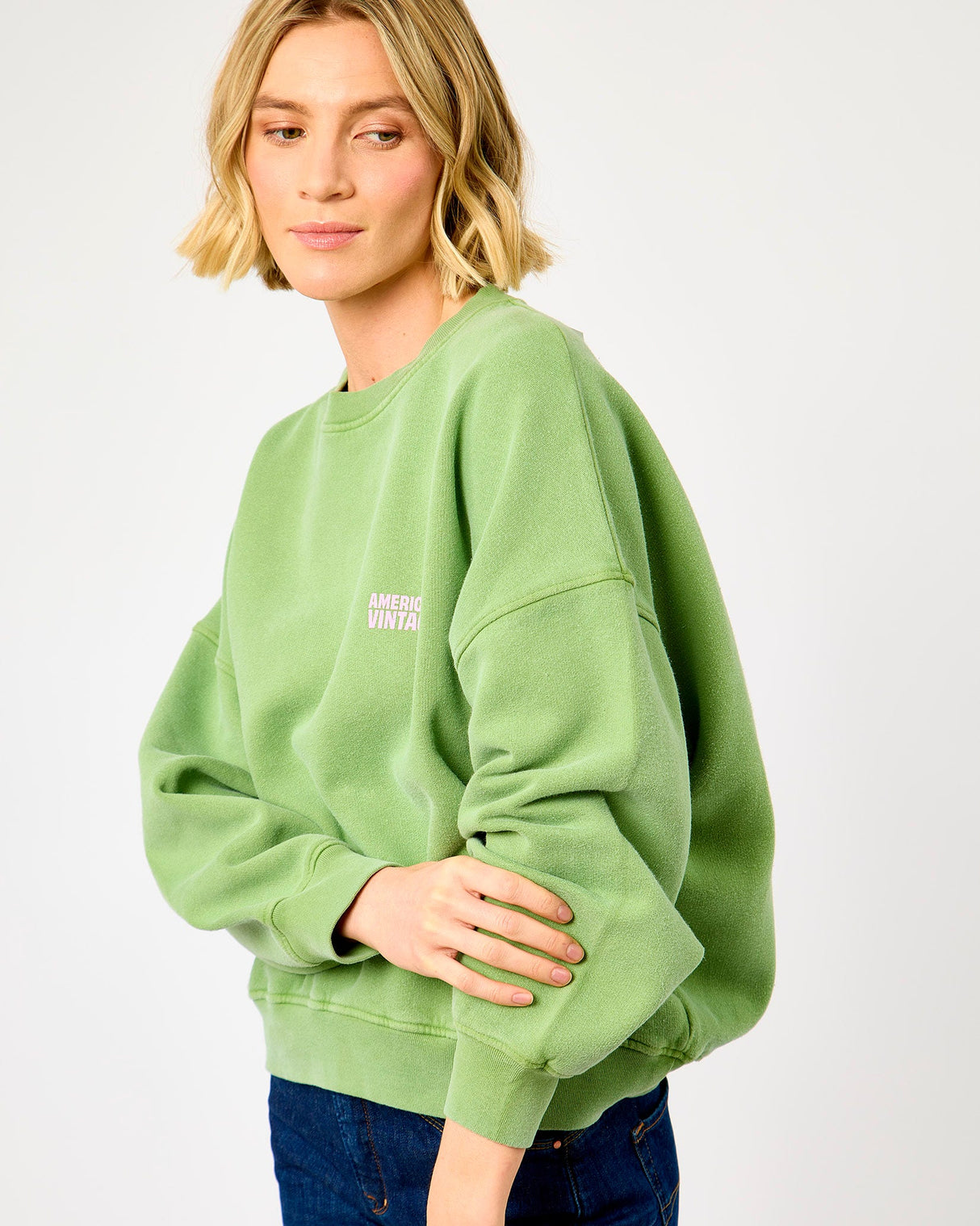 Vintage Citronella Plizzy Sweatshirt