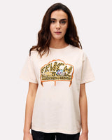 Cream-Stevia-Animal-Logo-T-Shirt