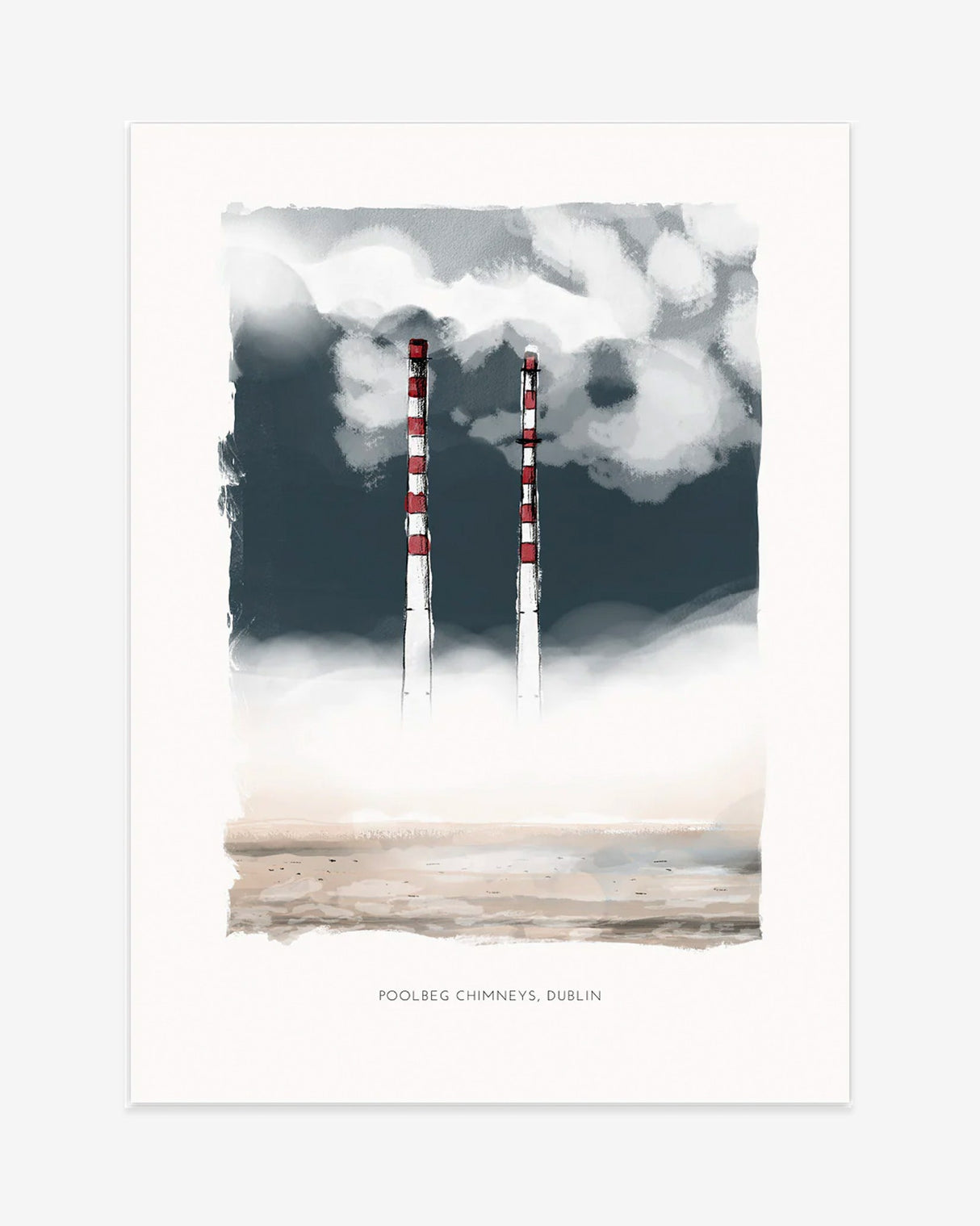 Poolbeg-Chimneys-A4-Print