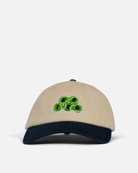 Beige-Navy-'Tennis-Balls'-Cap