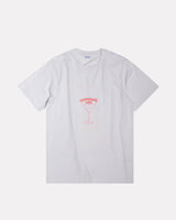 White-'Champage-Mami'-Graphic-T-Shirt-