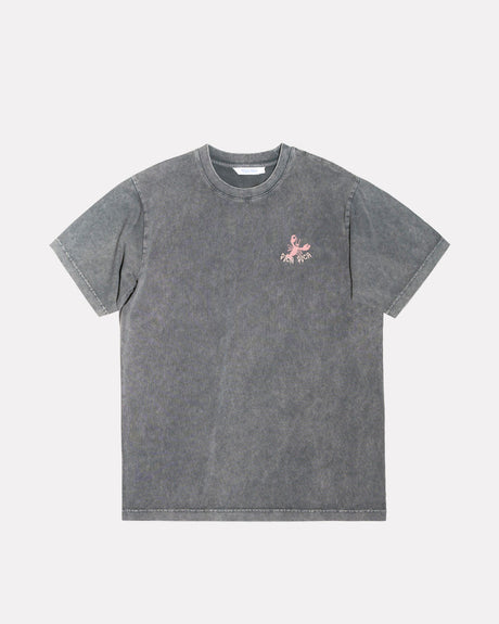 Black-'Langosteria'-Graphic-T-Shirt