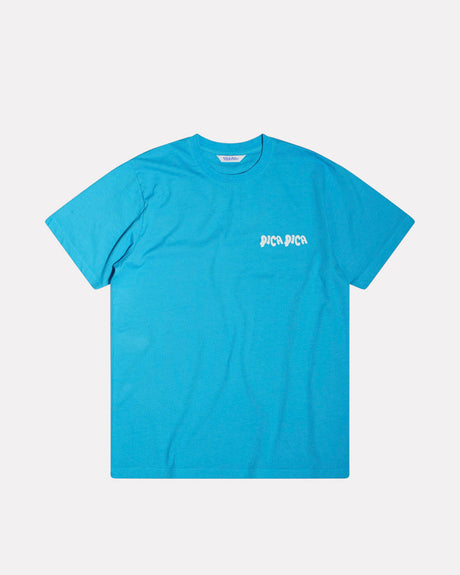 Blue-'Beach-Essentials'-Graphic-T-Shirt