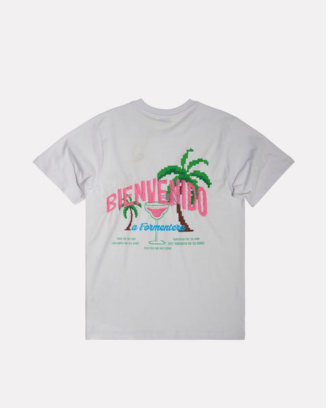 White-'Langosteria'-Graphic-T-Shirt