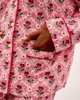Pink Tulip Cotton Pyjama Set