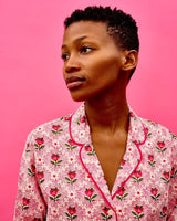 Pink Tulip Cotton Pyjama Set