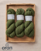 Green Aran Supersoft Merino Yarn Skein