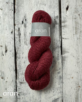 Raspberry-Aran-Supersoft-Merino-Yarn-Skein