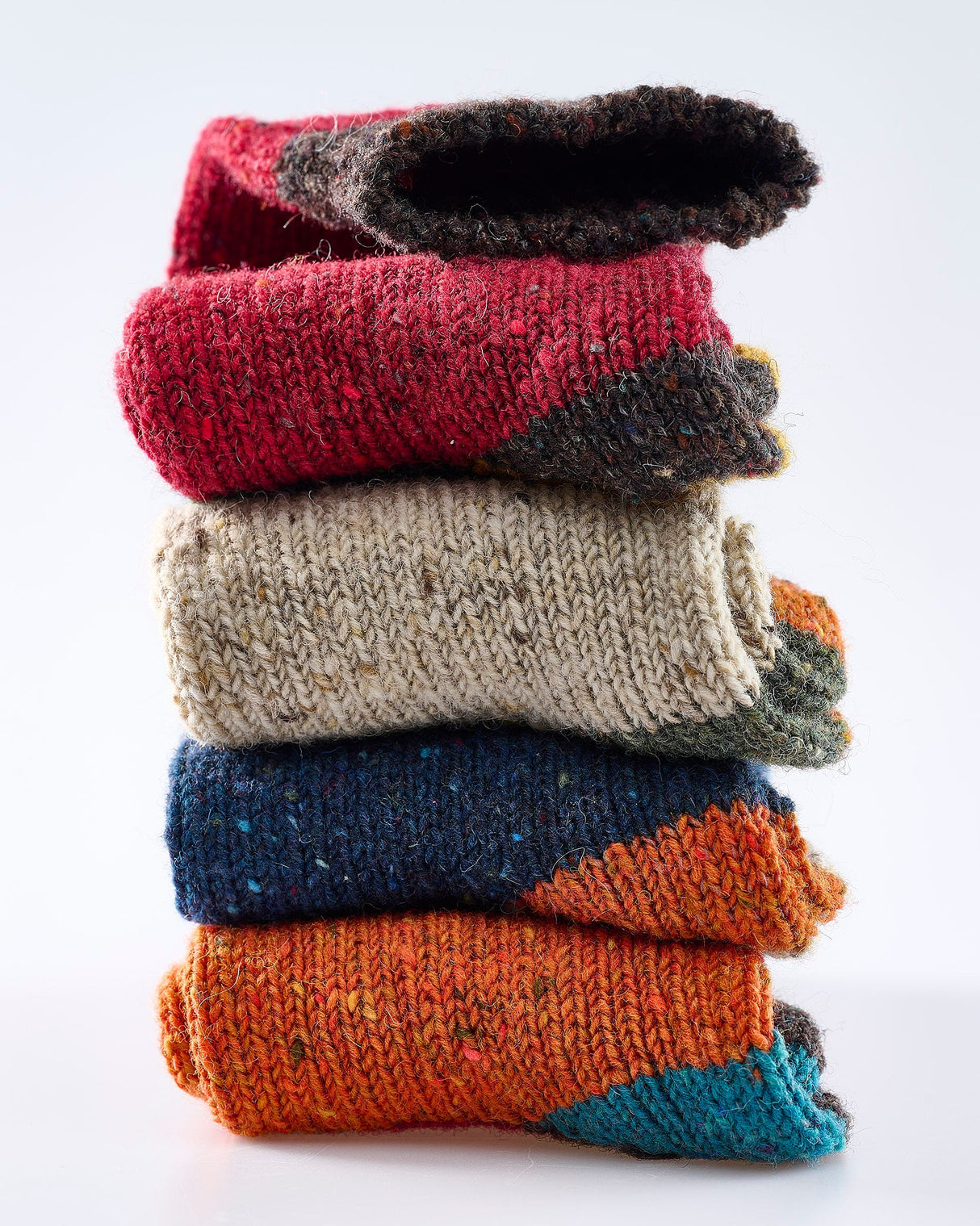 Raphoe-_-Millstone-Men_s-Donegal-Wool-Socks
