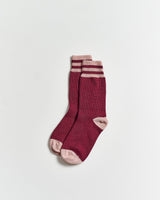 Raspberry-_-Dusty-Pink-Cashmere-Blend-Women_s-Socks
