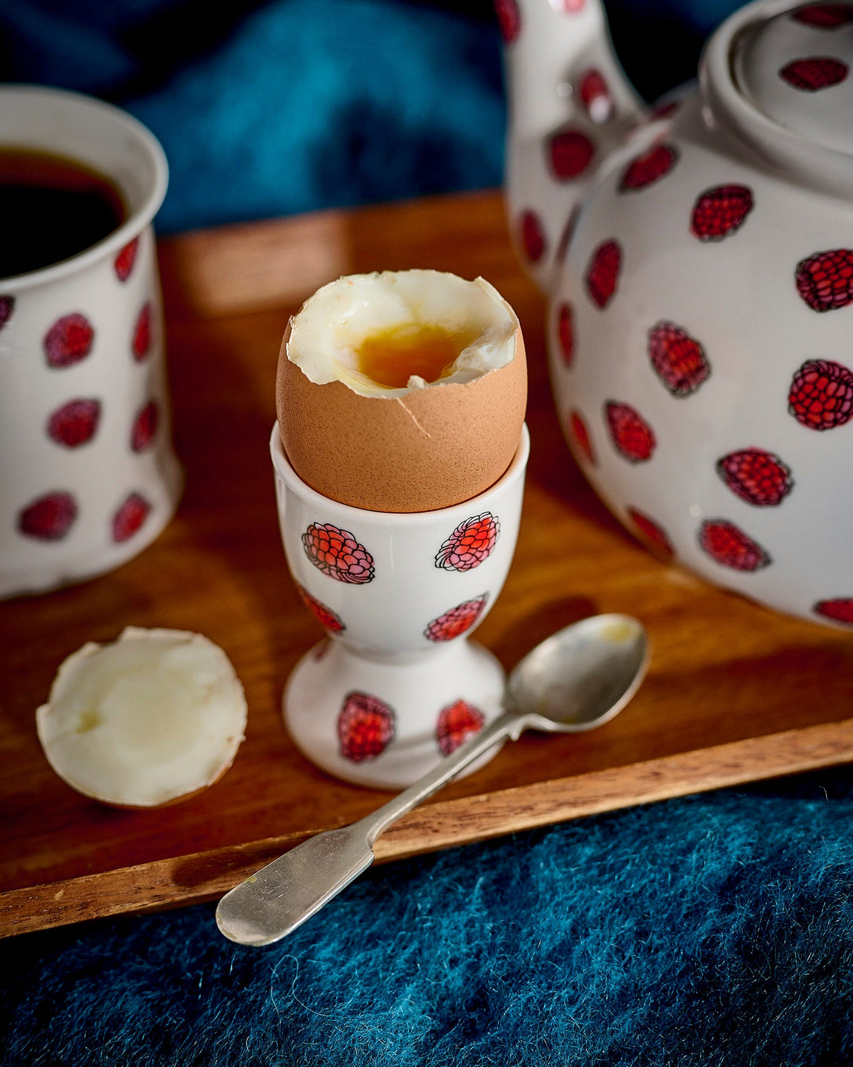 Raspberry Egg Cup