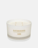Dublin Tea Rose, Oud & Patchouli Luxury 4 Wick Candle