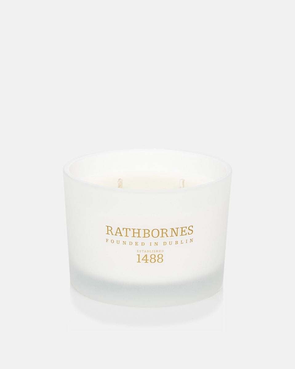 Dublin Tea Rose, Oud & Patchouli Classic 2 Wick Candle
