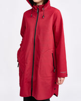 Rhubarb-A-Line-Soft-Shell-Raincoat
