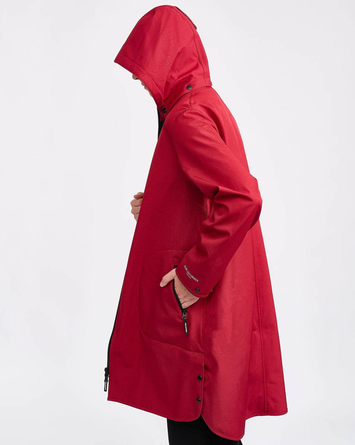 Rhubarb A-Line Soft Shell Raincoat