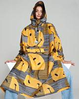 Sunset x Smiley Waterproof Poncho