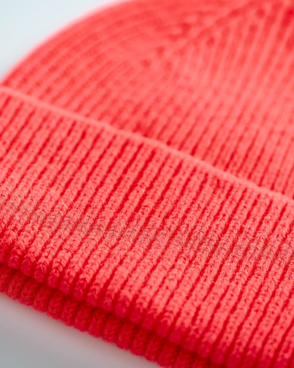Neon Orange Lambswool Clyde Hat