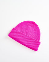 Neon-Pink-Lambswool-Clyde-Hat
