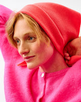 Neon-Orange-Lambswool-Triangle-Neck-Tie-Scarf