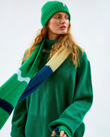 Diesel & Billiard Brushed Lambswool Stripe Scarf