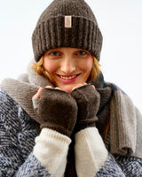 Cocoa-Vole-Lambswool-Fingerless-Mittens