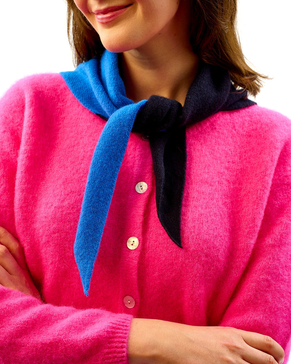 Navy-Speedwell-Lambswool-Scout-Stripe-Triangle-Scarf