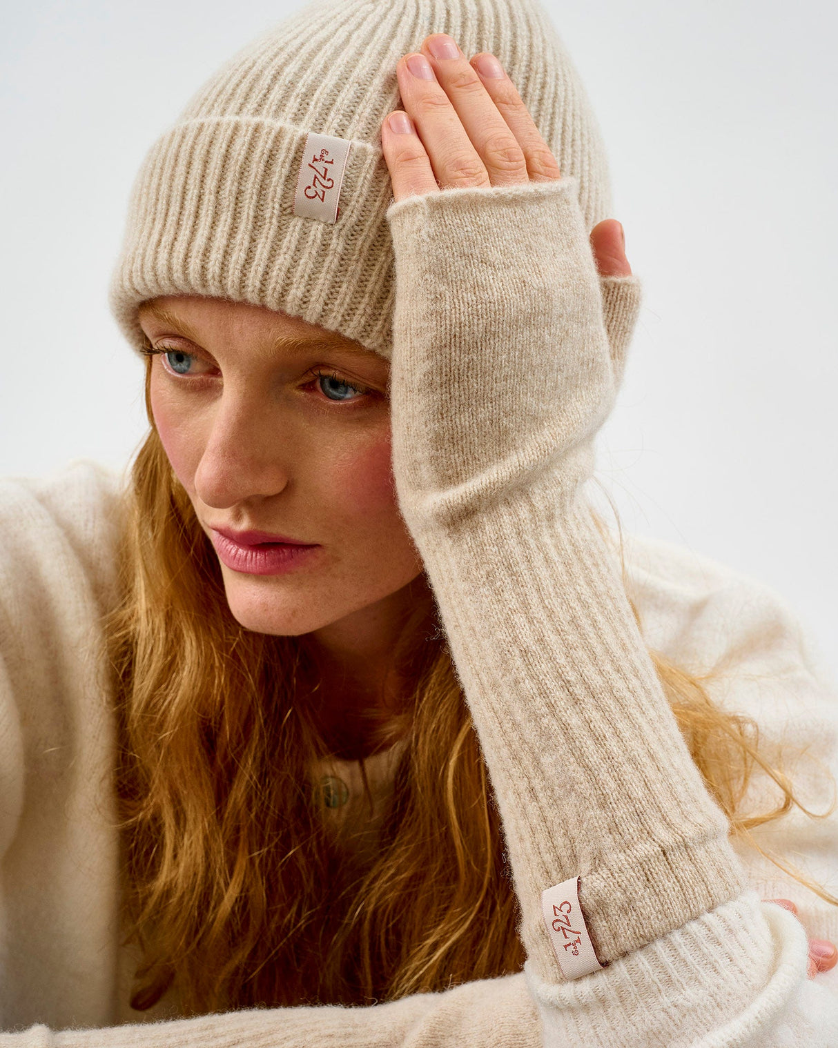 Linen-Lambswool-Fingerless-Mittens