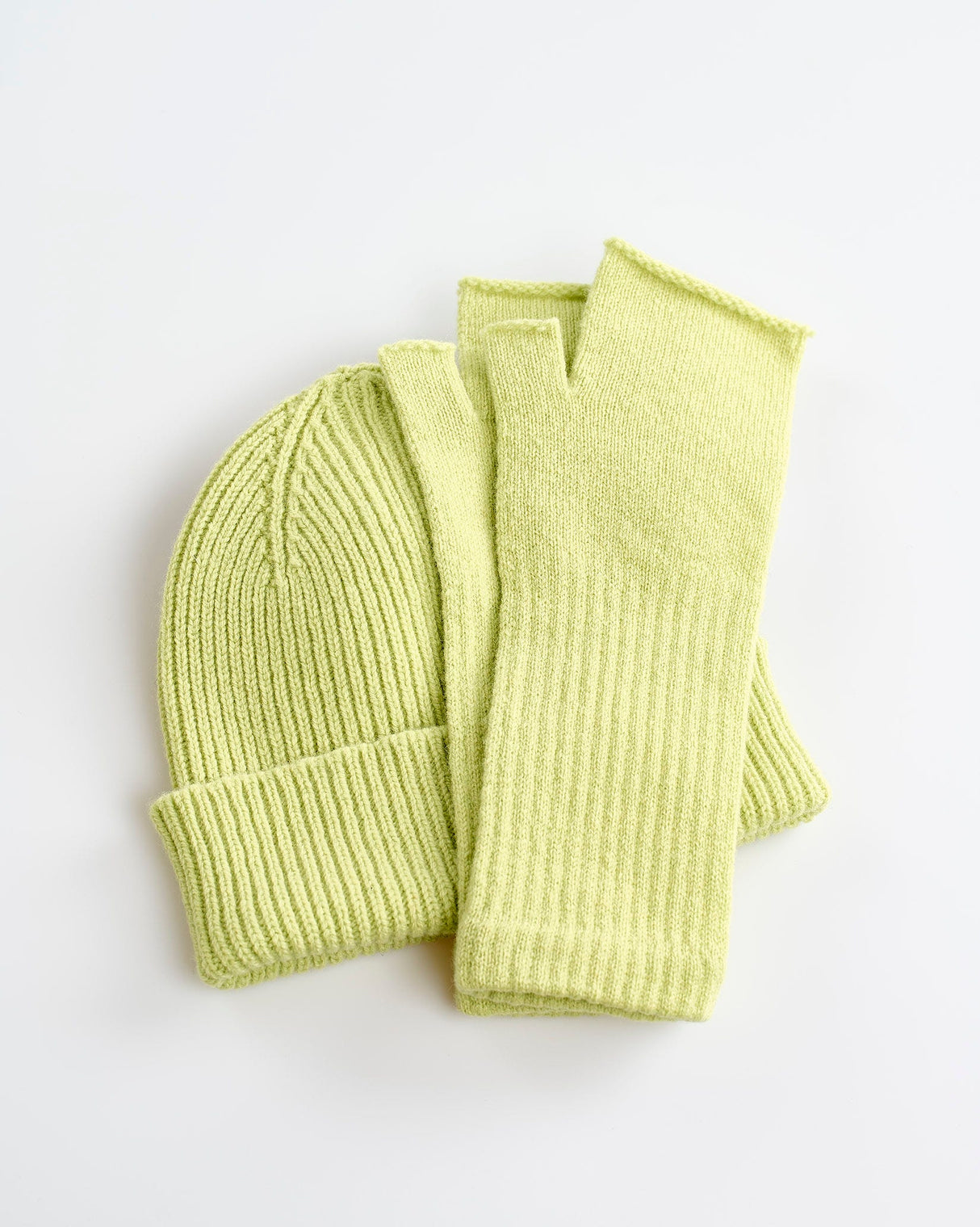 Mint Lambswool Clyde Cuff
