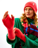 Neon-Orange-Lambswool-Fingerless-Mittens