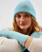 Raindrop Lambswool Fingerless Mittens
