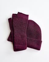 Black Grape Lambswool Clyde Hat