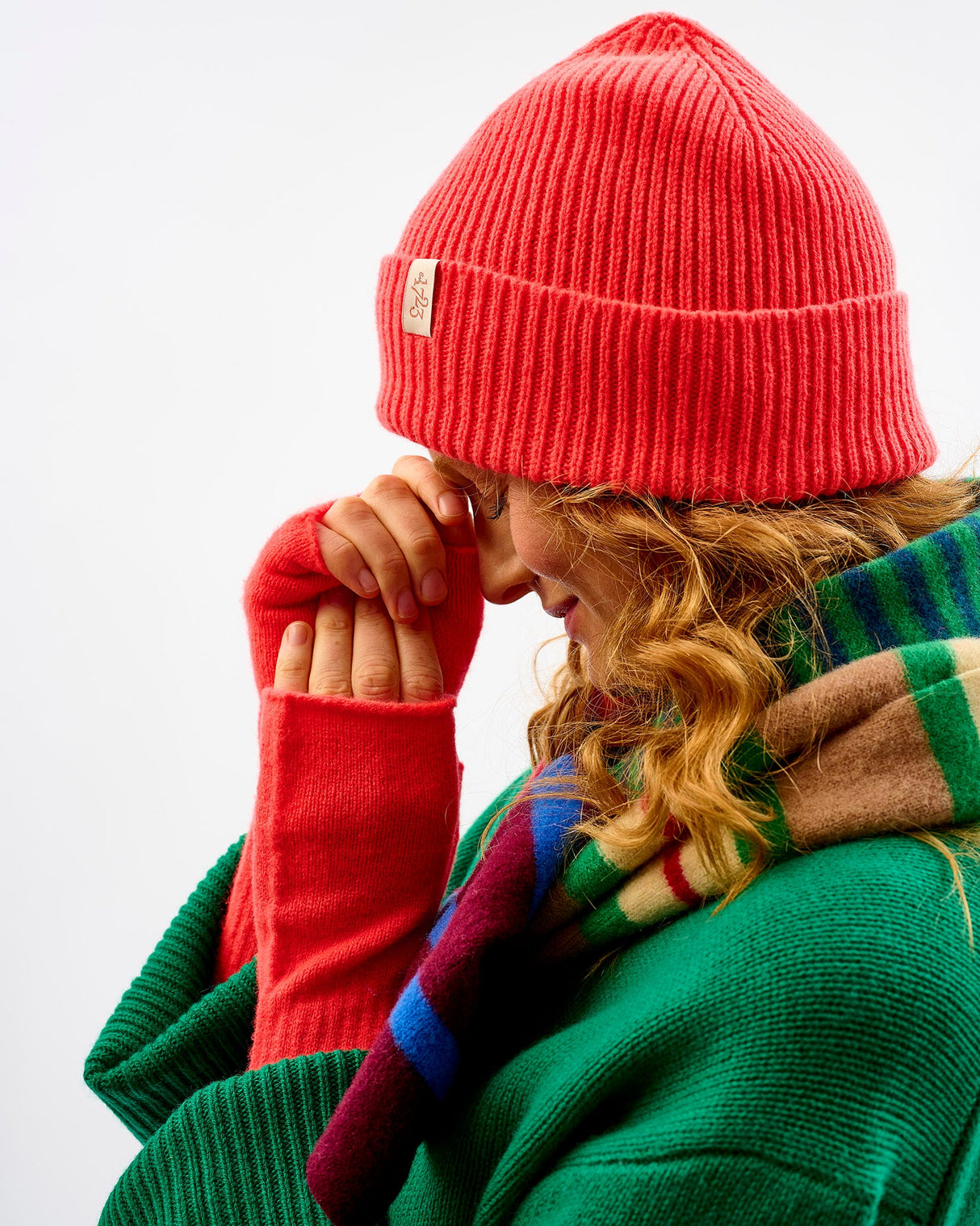 Neon-Orange-Clyde-Lambswool-Hat