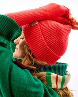Neon Orange Clyde Lambswool Hat
