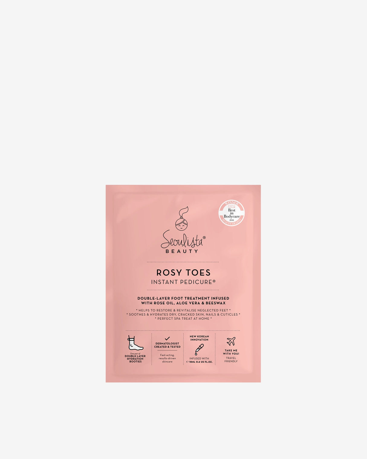 Rosy Toes Instant Pedicure